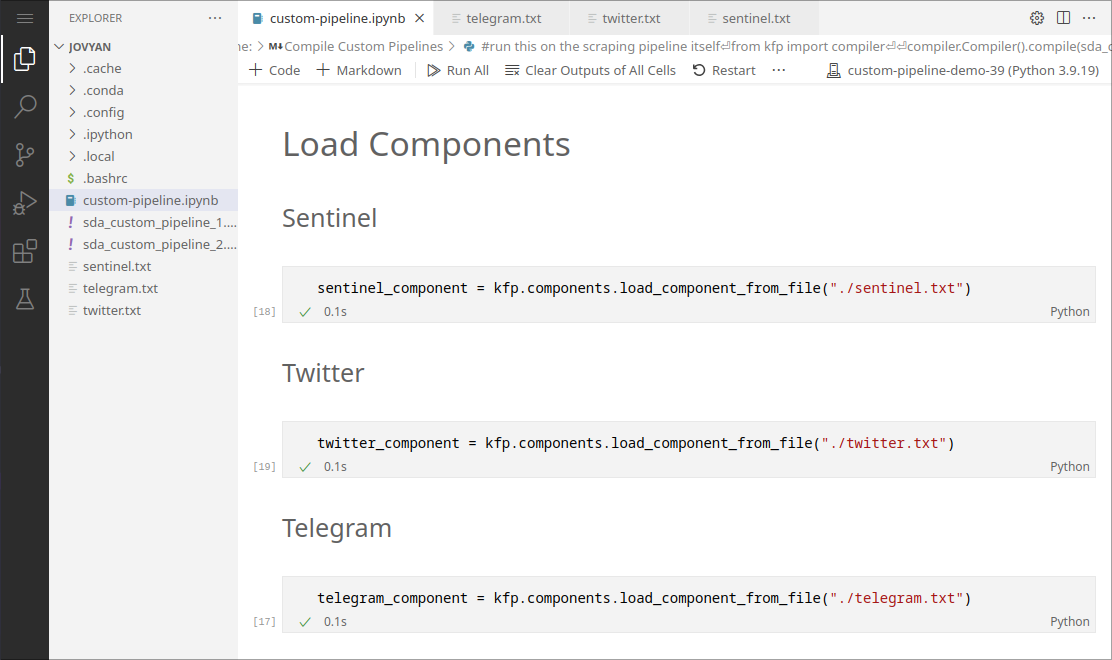 load components